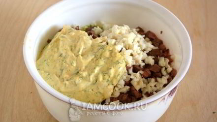 Рецепт окрошки с жареным мясом