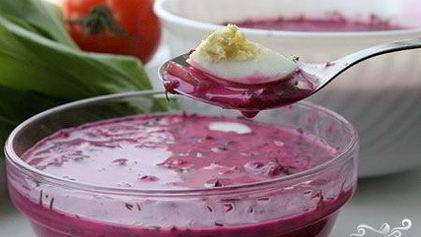 Рецепт Окрошки со свеклой