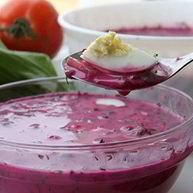 Рецепт Окрошки со свеклой