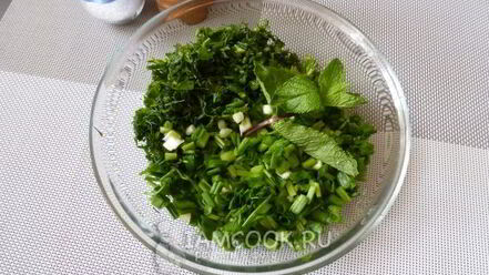 Рецепт постной окрошки на квасе