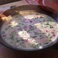 Рецепт Сельдереевой окрошки на кефире