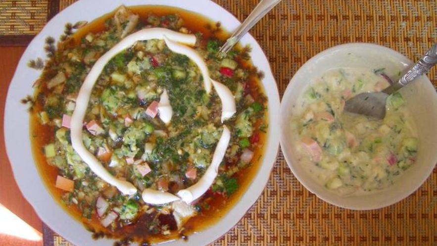 Рецепт универсальной окрошки