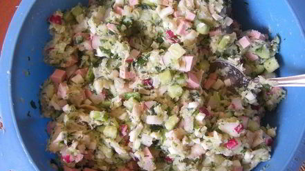 Рецепт универсальной окрошки