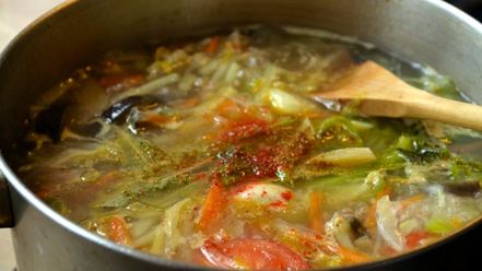 Рецепт аппетитного овощной суп