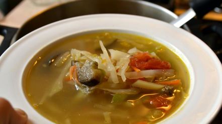 Рецепт аппетитного овощной суп