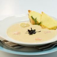 Рецепт Крема-супа из горбуши с овощами