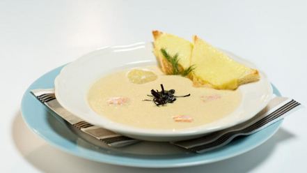 Рецепт крема-супа из горбуши с овощами