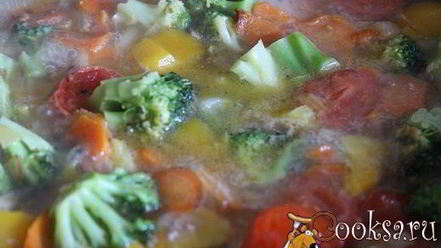 Рецепт куриного супа с овощами