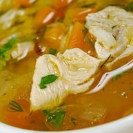 Рецепт Куриного супа с рисом и овощами