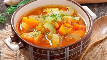 Рецепт Легкого овощной суп