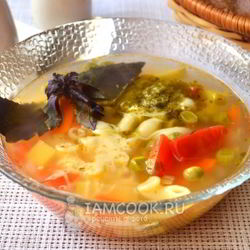 Рецепт Минестроне по-генуэзски