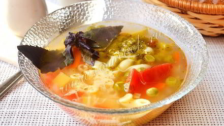 Рецепт минестроне по-генуэзски