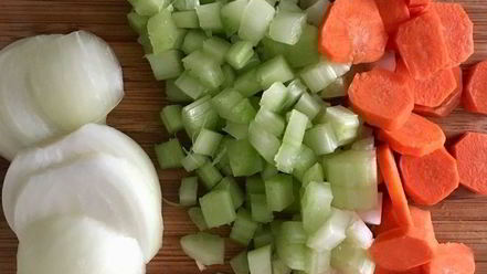 Рецепт минестроне с рисом и песто из руколы