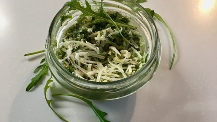 Рецепт минестроне с рисом и песто из руколы