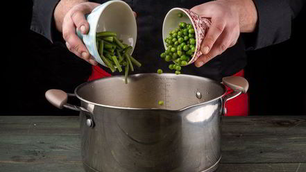 Рецепт минестроне с рисом