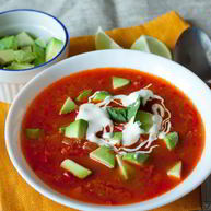Рецепт Острого овощной суп с киноа