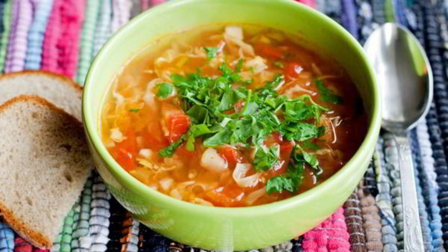 Рецепт овощного боннского супа с имбирем