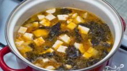 Рецепт овощного мисо-супа