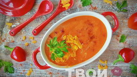 Рецепт овощного супа без мяса