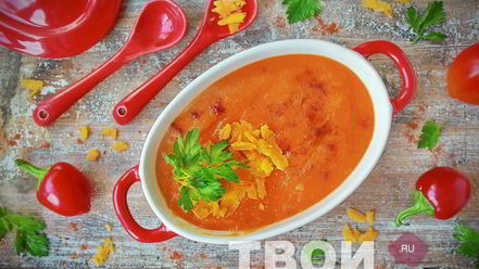 Рецепт овощного супа без мяса