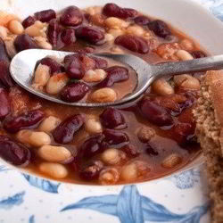 Рецепт Овощного супа с брюквой и фасолью