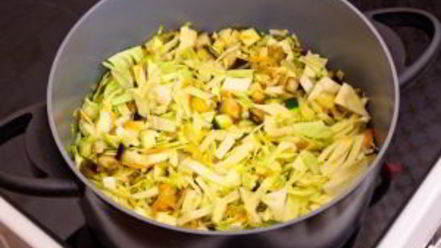 Рецепт овощного супа с фаршем