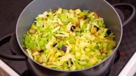 Рецепт овощного супа с фаршем