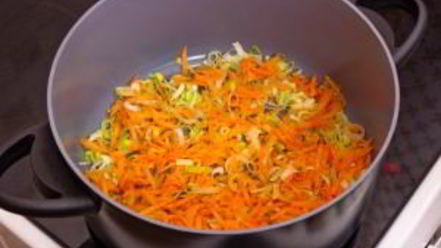 Рецепт овощного супа с фаршем