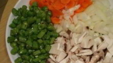 Рецепт овощного супа с грибами