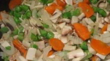 Рецепт овощного супа с грибами