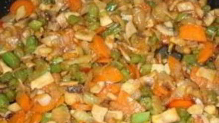 Рецепт овощного супа с грибами