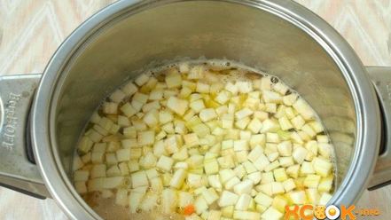 Рецепт овощного супа с кабачками