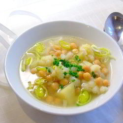 Рецепт Овощного супа с нутом