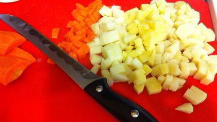 Рецепт овощного супчика с перепелкой