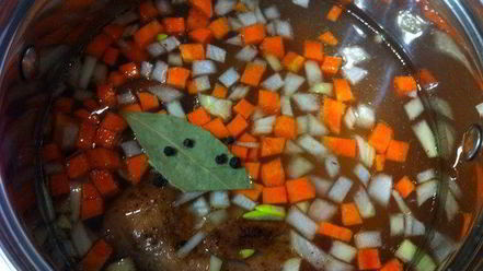 Рецепт овощного супчика с перепелкой