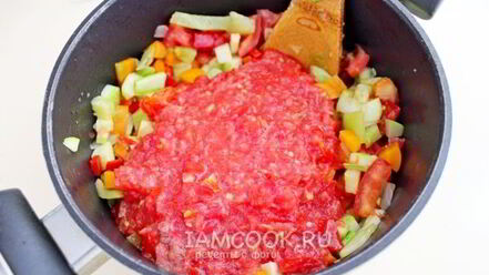 Рецепт овощного томатного супа