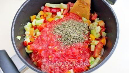 Рецепт овощного томатного супа