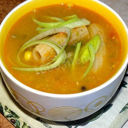 Рецепт Супа из замороженных овощей Минестроне