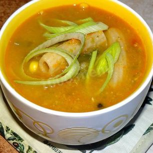 Рецепт Супа из замороженных овощей Минестроне