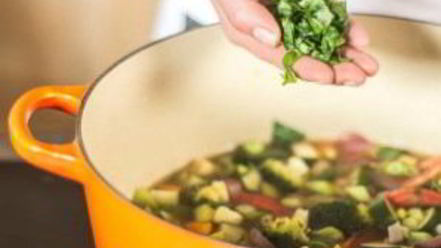 Рецепт супа минестроне с брокколи