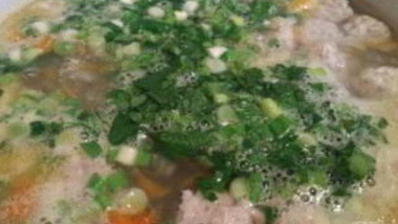 Рецепт супа с куриными фрикадельками и овощами