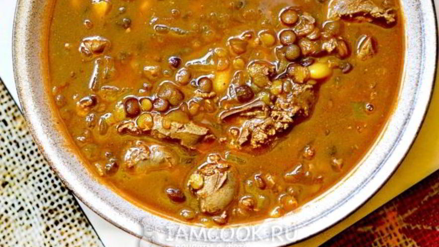 Рецепт африканской похлебки из чечевицы