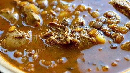 Рецепт африканской похлебки из чечевицы