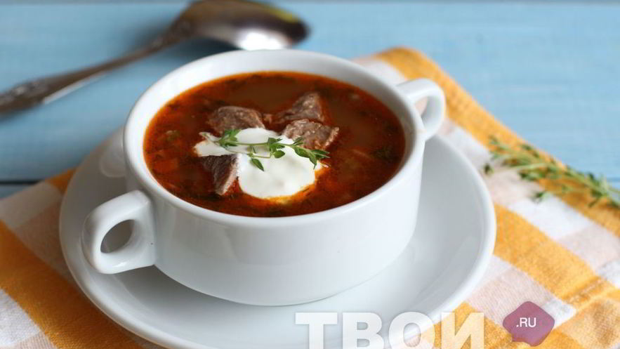 Рецепт чечевичной похлебки с говядиной