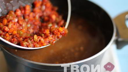 Рецепт чечевичной похлебки с говядиной