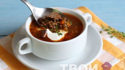 Рецепт чечевичной похлебки с говядиной