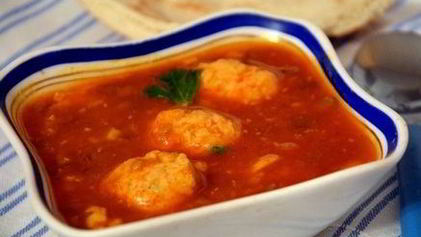 Рецепт Чечевичной похлебки с куриными клецками