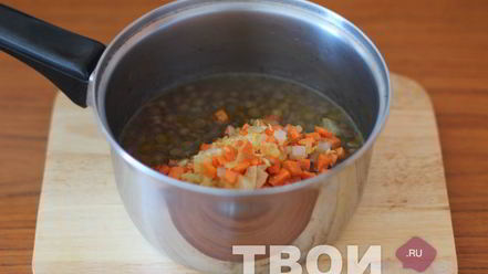 Рецепт чечевичной похлебки с курицей