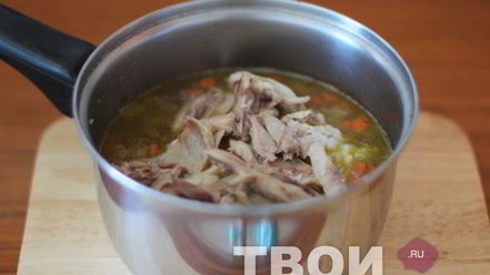 Рецепт чечевичной похлебки с курицей