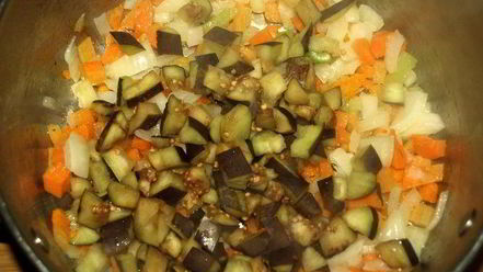 Рецепт чечевичной похлебки с овощами и пепперони